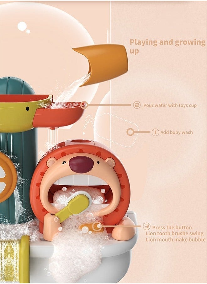 GROIC Baby Bath Toy, Automatic Bubble Blower for Bathtub Toys, Maker Tub Toys with Strong Suction Cups Great Gifts Toddlers and Kids  - Image 3