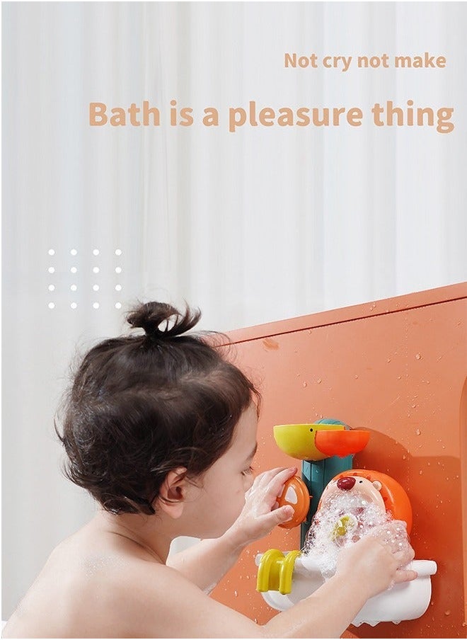 GROIC Baby Bath Toy, Automatic Bubble Blower for Bathtub Toys, Maker Tub Toys with Strong Suction Cups Great Gifts Toddlers and Kids  - Image 5
