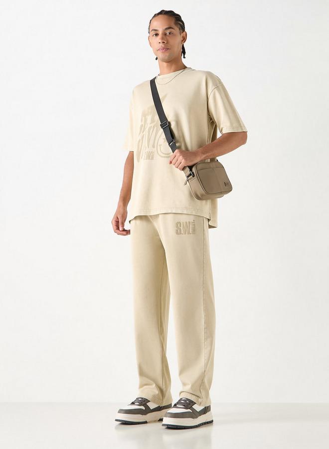 SP Characters Graphic Print T-shirt with Short Sleeves and Crew Neck - Image 2