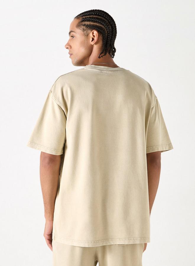 SP Characters Graphic Print T-shirt with Short Sleeves and Crew Neck - Image 3