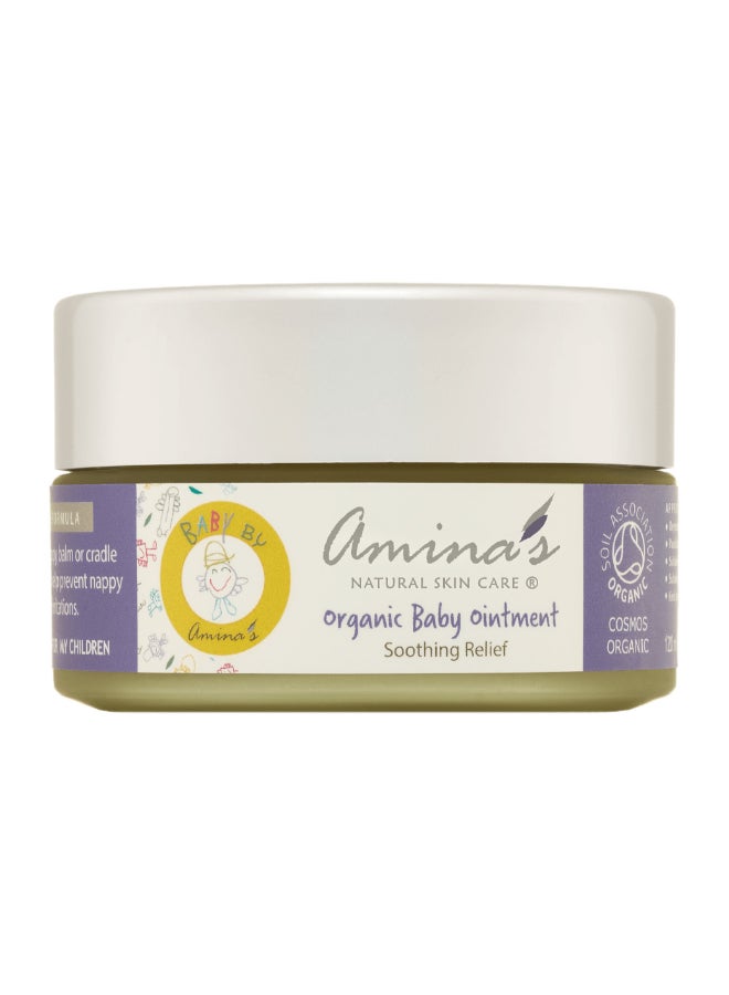Amina's Natural Skincare "Natural & Gentle Organic Baby Ointment: Soothing, Safe, and Nourishing Skincare for Your Baby’s Sensitive Skin, Free from Harsh Chemicals, Parabens, and Fragrances for Ultima
