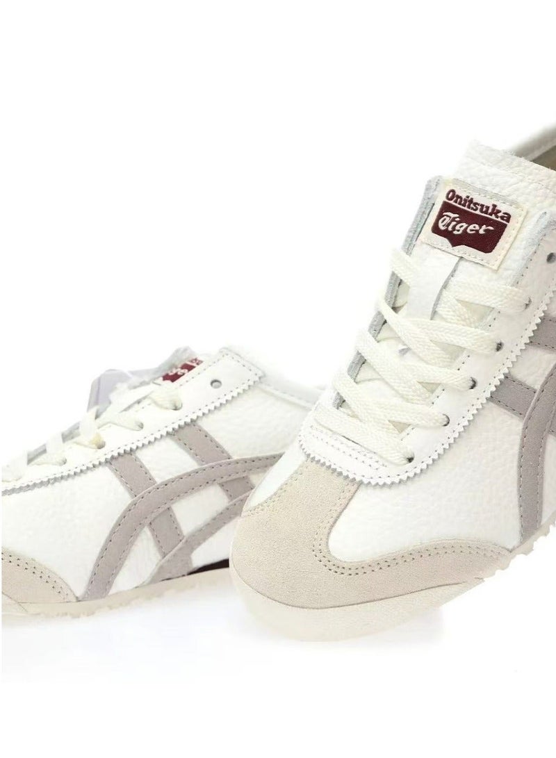 Onitsuka Tiger Mexico 66 Colorblock Sneakers Beige/White/Red - Image 3