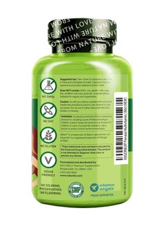 NATURELO Prenatal Multivitamin With Folate, Iron,& Calcium - Dietary Supplement Complete Formula Gentle On The Stomach ,180 Vegetarian Capsule  - Image 2