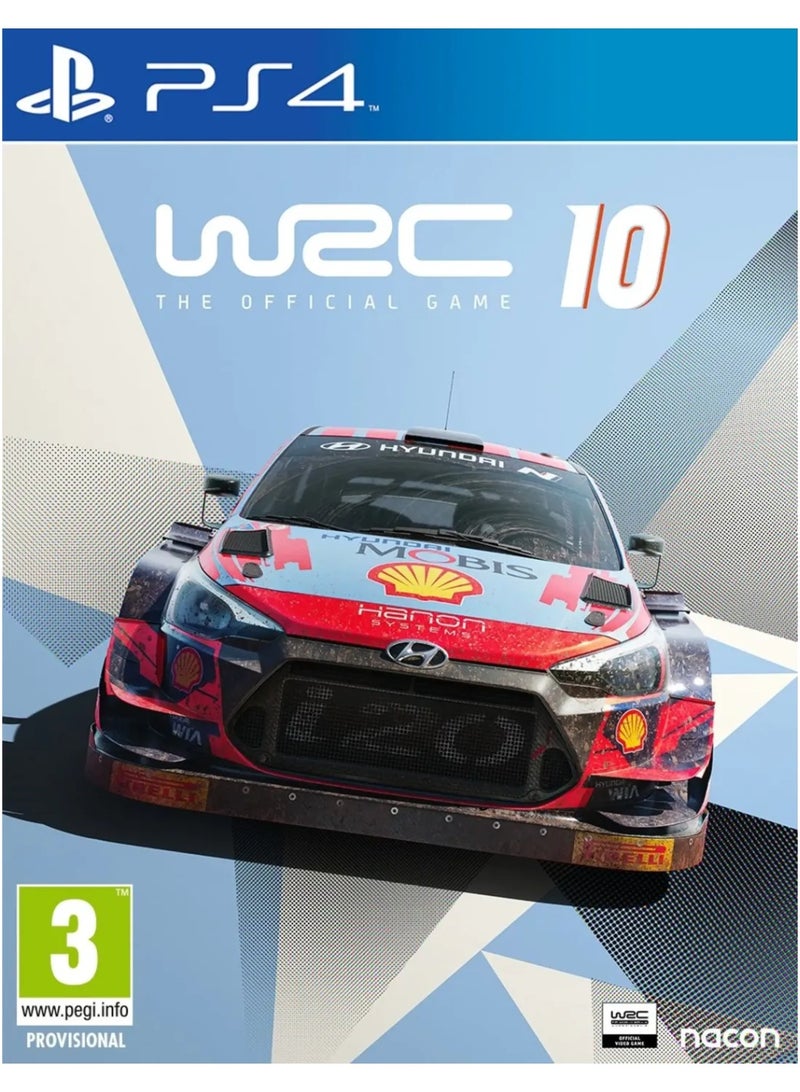 بلاي ستيشن WRC 10: اللعبة الرسمية PS4 Edition - لعبة محاكاة سباقات - Image 1