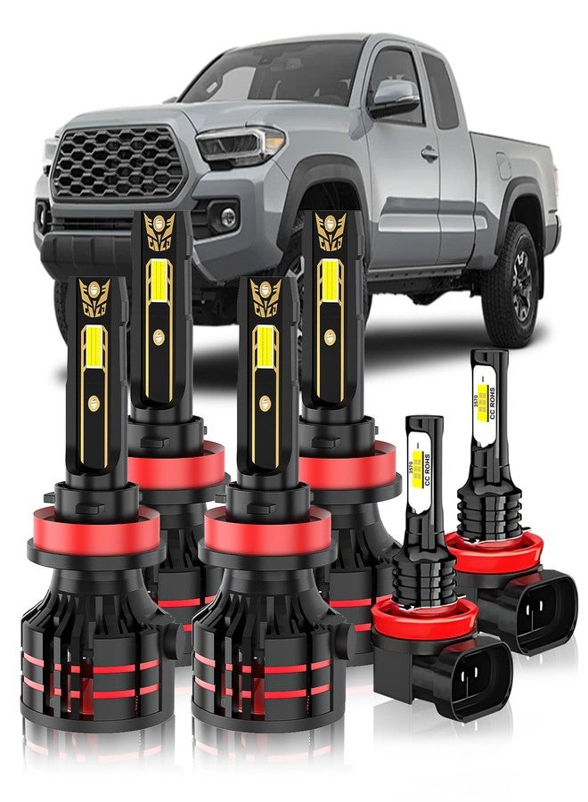 TXBILMOO Upgraded Light Bulbs Kit Compatible For Toyota Tacoma 2016-2023 - 6Pack - Image 1