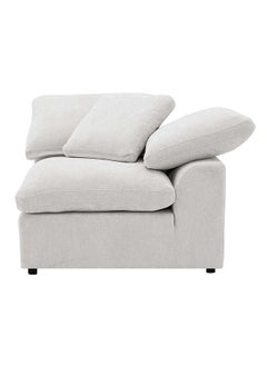 Laxus Corner Wedge With Pillow Accent Chair  Modern Design One Seat Sofas Comfortable Living Room Furniture 114 x W 114 x H 61 cm Ivory - pzsku/ZA3EC9374FEC0B1E9E5B5Z/45/_/1700148954/dfa5745d-d75e-4366-a57a-4d69b8c01e08