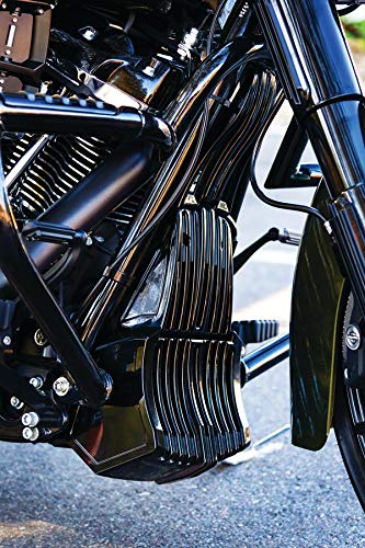 Kuryakyn 6418 Motorcycle Accent Accessory: Precision Oil Cooler Cover for 2017-19 Harley-Davidson Motorcycles, Gloss Black - Image 2