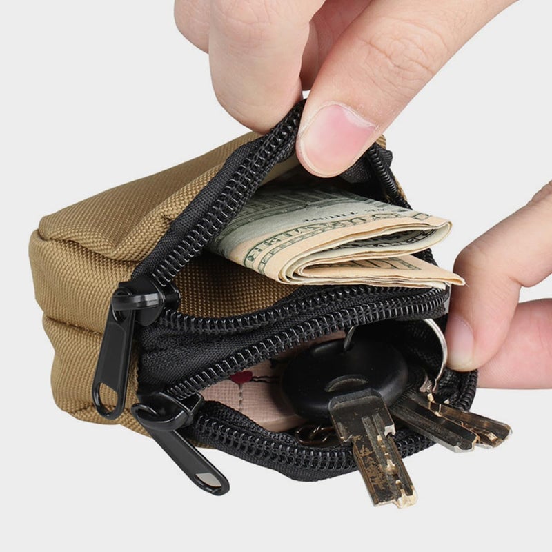 Nylon Compact Waist Pack Outdoor Utility Pouch For Running Travel Camping Hiking - Image 4