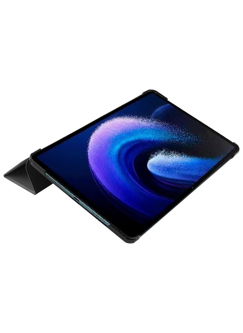 Xiaomi Pad 6 / Xiaomi Pad 6 Pro 2023 case for, Slim Lightweight Hard Shell Cover with Three fold Stand, with Auto Sleep Wake Anti-scratch Smart Protective Cover (Case, Graffiti) - Image 5