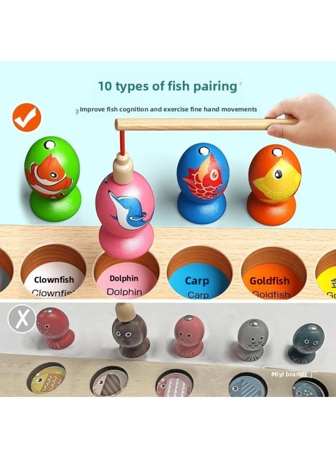 Loquat Teaching Aids For Infants And Young Children 1-2 Years Old 3 Jigsaw Puzzle Building Blocks Assembled 0 Baby Educational Toys For Girls And Boys-Color:Comprehensive Upgrade 【shape Seven-in-one】 Beade - Image 3