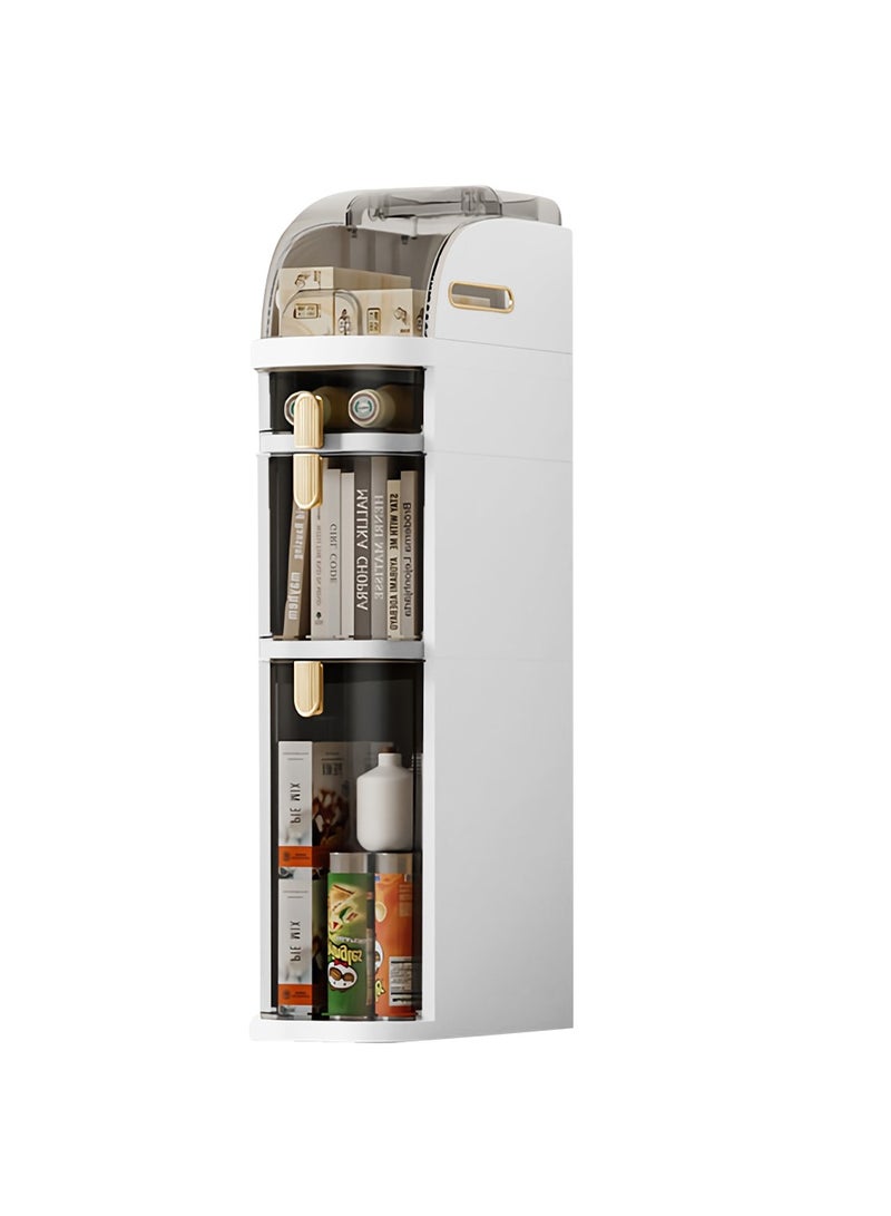 Cool Baby COOLBABY Household Sewing Storage Cabinet Bathroom Kitchen Multi-functional Storage Cabinet Multi-floor Transparent Cabinet-3 Layers  - Image 1