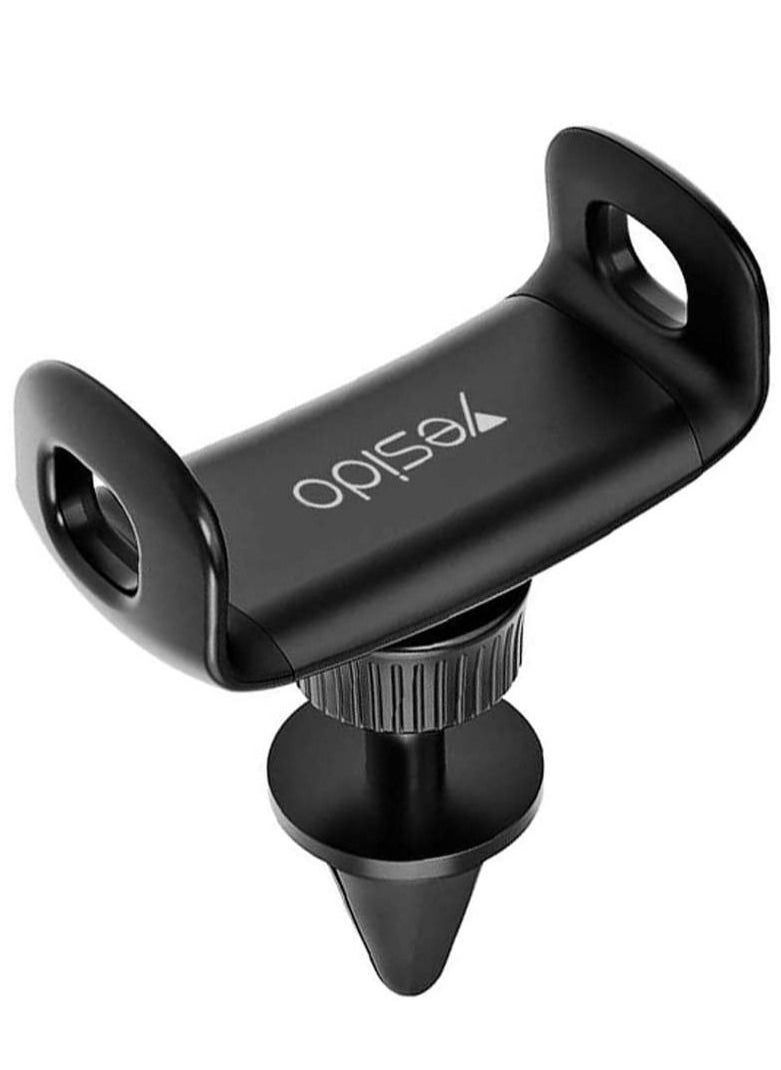 Yesido Airvent Universal Car Mount Mobile Phone Holder C47 - Black - Image 1