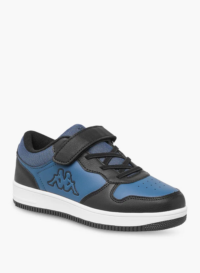 كابا Boys' Colourblock Low Ankle Sneakers with Hook and Loop Closure