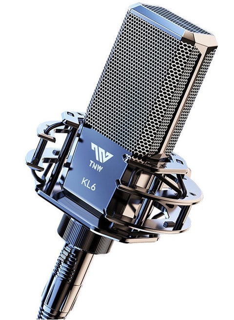 Gaming Microphone, TNW KL6 USB PC Mic for Streaming, Podcasts, Recording, Karaoke, Condenser Computer Desktop Mic for Sound Card/Mac/PS4/PS5/Livestream/Youtube/Tiktok