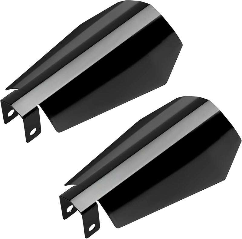 PBYMT Gloss Black Coffin Cut Handguards Hand Guards Compatible for Harley Davidson Touring Sportster Dyna 2006-2023 (Cable Clutch Style-Medium) - Image 1