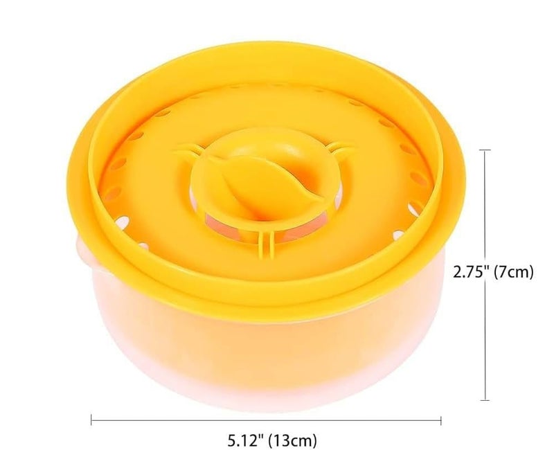 Practical Egg Cracker Egg Breaker and Separate Yolks from Whites with High Precision, with Filter Holes for Perfect Results in Preparing Desserts and Dishes Multi Color - Image 4