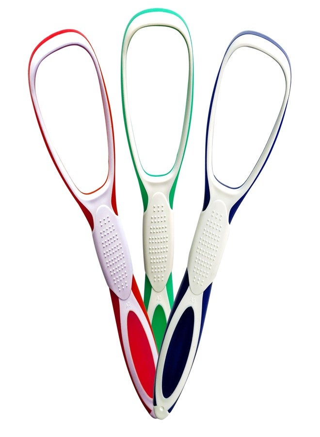 Nurpi soft Plastic silicon Premium Tongue Cleaner for Fights Bad Breath Oral Health Care Tool, Easy to Use for Adults and KidsTravel Friendly (3) - Image 1