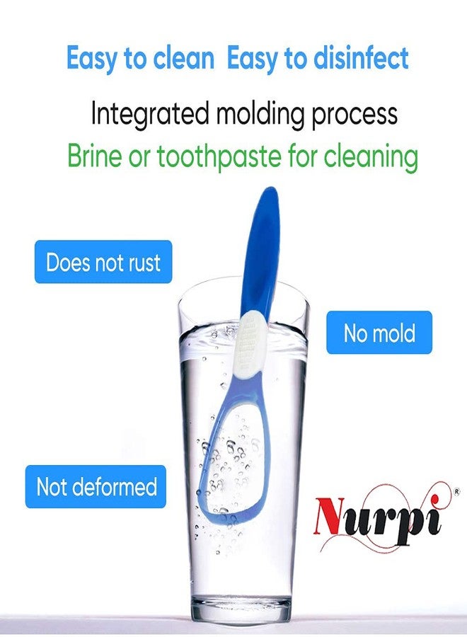 Nurpi soft Plastic silicon Premium Tongue Cleaner for Fights Bad Breath Oral Health Care Tool, Easy to Use for Adults and KidsTravel Friendly (3) - Image 5