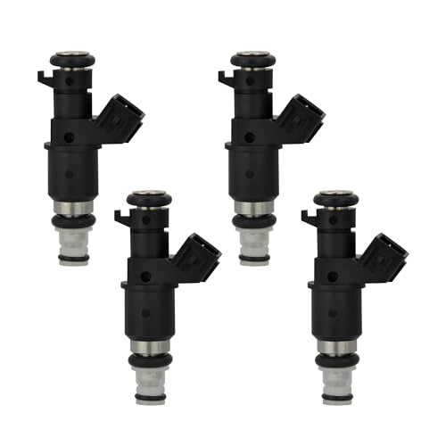 Vphix 4pcs Fuel Injectors for Honda CRV 24L 20052009 Element 24L 20032011 Accord 24L 20032007 Civic 20L 20062011 Acura RSX 20L 20052006 16450RAAA01 84212288 FJ484 - Image 1