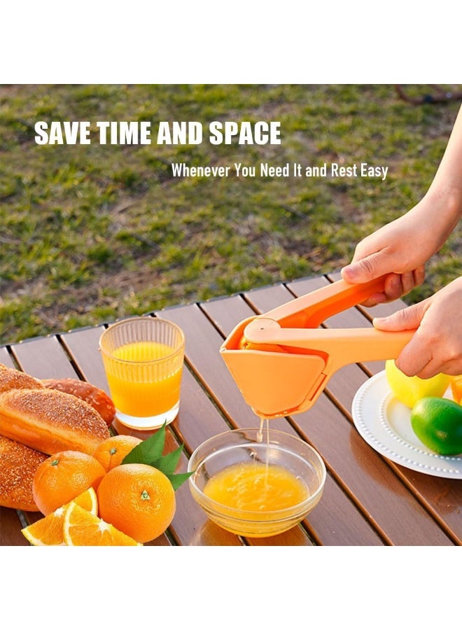 بازار عصارة ليمون يدوية قابلة للطي - عصارة حمضيات محمولة مع فلتر مدمج، تصميم موفر للمساحة لاستخراج أقصى قدر من العصير وسهولة التنظيف - Image 5