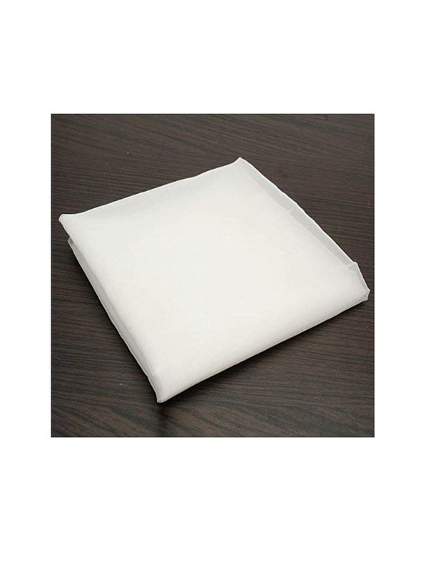 Primecraft 120 Mesh Nylon Solid Fabric WaterLiquid Filter Cloth White 100X130 Cm