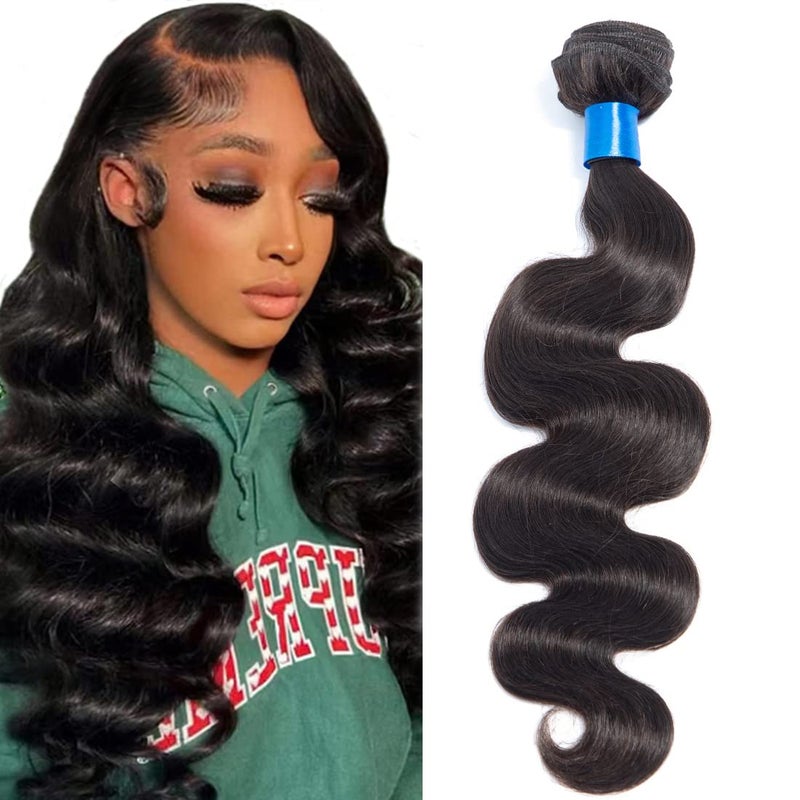 CRANBERRY Cranberry Hair Brazilian Virgin Hair Body Wave Human Hair 28 Inch One Bundle Weave 100 Unprocessed Hair Extensions Natural Black Color One Bundle