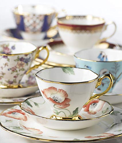 Royal Albert 100 Years 1900-1940 5-Piece Teacup & Saucer Set, 6Fl oz - Image 3