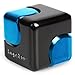 bopster Fidget Cube Spinner Anodised Metal Hand Spinner Sensory Stress Relief Toy for Kids Adults ADHD ADD Autism Ideal Gift Black and Blue - Image 3