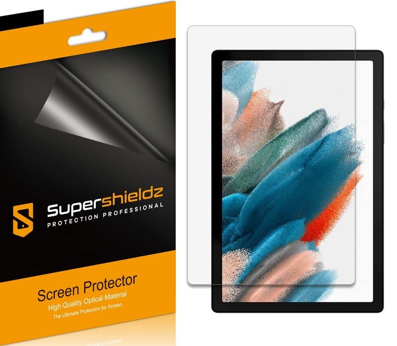 Supershieldz (3 Pack) Designed for Samsung Galaxy Tab A8 10.5 inch Screen Protector, High Definition Clear Shield (PET) - Image 1