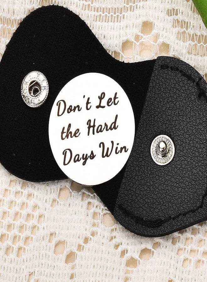 Sisadodo Inspirational Pocket Hug Token for Women Men Dont Let the Hard Days Win Keychain for Sister Hobby Motivational Encouragement Gifts for Best Friend Boyfriend Girlfriend Valentines Day Gifts for Couples - Image 5