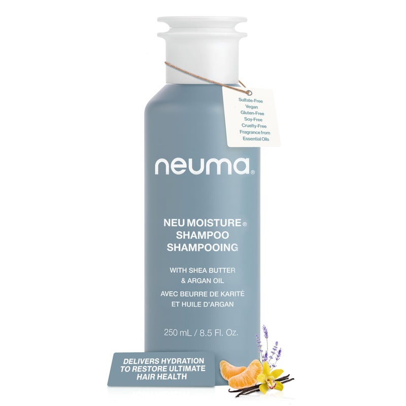 Neuma Neu Moisturizing Shampoo 85 FL OZ Hydrating Shampoo With Shea Butter Argan Oil Vegan ColorSafe Formula For All Hair Type To Reduce Dryness Frizz - Image 2