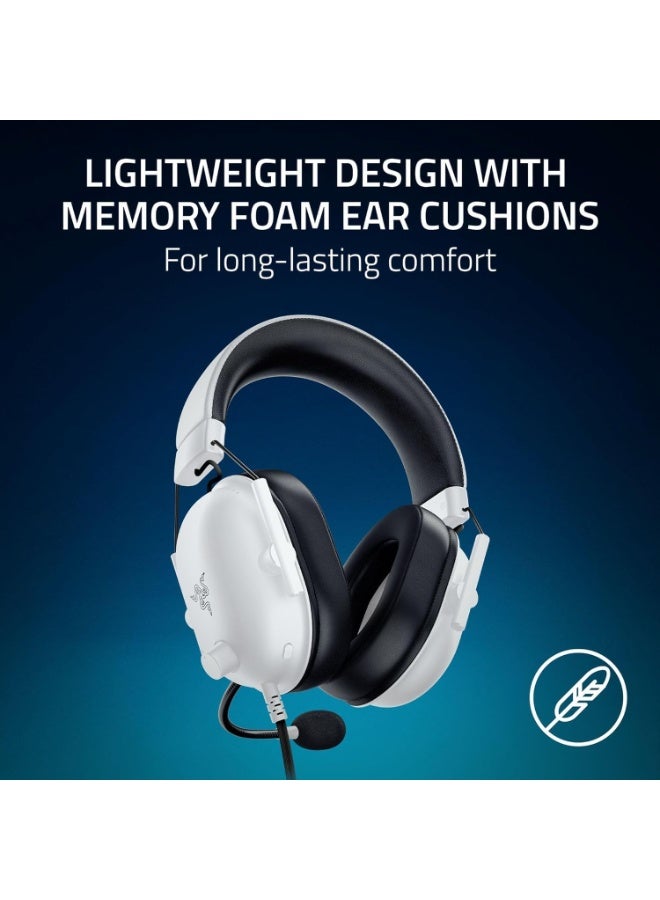 RAZER BLACKSHARK V2 X WHITE GAMING HEADSET FOR PLAYSTATION WHITE RZ04-03241300-R3G1