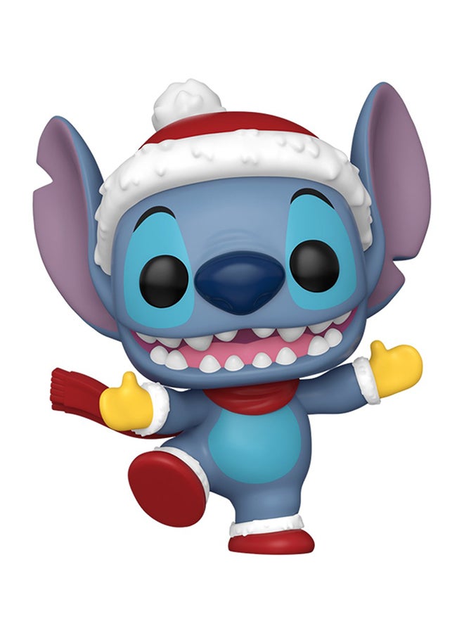 Funko Funko Pop! Disney: Stitch Holiday Stitch With Hat Vinyl Figures  - Image 1