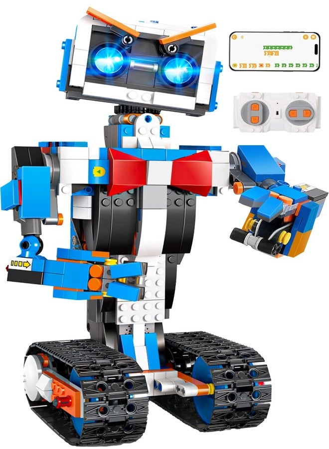 okk Robot Kit, STEM Toys for Kids 8-12, APP & Remote Control, DIY Engineering Educational Coding Robotics, Programmable Building Sets Gifts for Boys Girls - Image 1