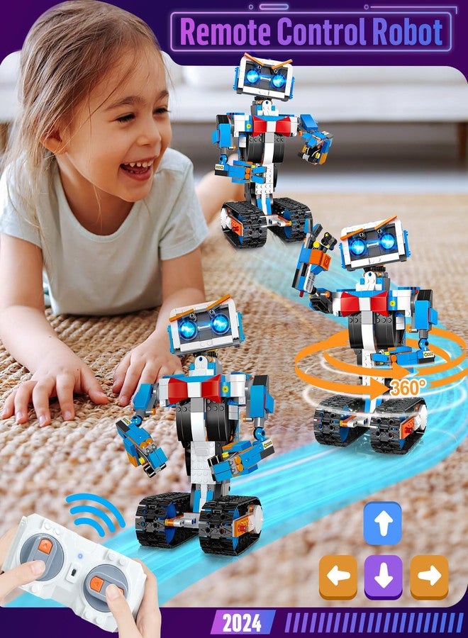 okk Robot Kit, STEM Toys for Kids 8-12, APP & Remote Control, DIY Engineering Educational Coding Robotics, Programmable Building Sets Gifts for Boys Girls - Image 4
