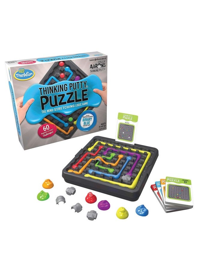 thinkfun ThinkFun & Crazy Aaron's Thinking Putty Puzzle - STEM Brain Game for Kids & Adults | Logic-Enhancing Challenge | Engaging Activity for Ages 8 & Up | Exciting Gift Idea  - Image 1