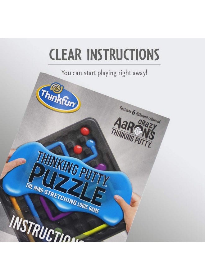 thinkfun ThinkFun & Crazy Aaron's Thinking Putty Puzzle - STEM Brain Game for Kids & Adults | Logic-Enhancing Challenge | Engaging Activity for Ages 8 & Up | Exciting Gift Idea  - Image 5