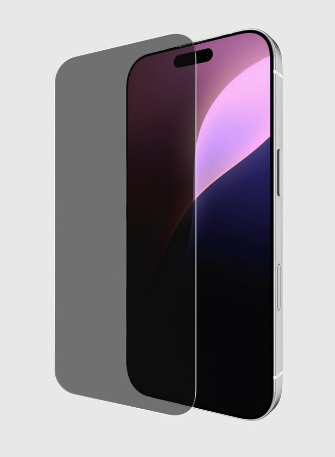 FITIT حماية شاشة زجاجية مقسّاة لجهاز آيفون 16 برو – فلتر خصوصية، حماية من السقوط، وضوح عالي – fitit - Image 1