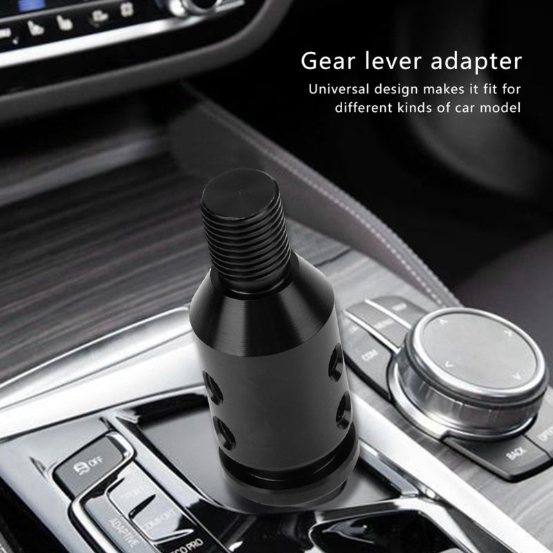 Universal Car Shift Knob Adapter 12x1.25 Thread Pitch Quality Aluminum Material - Anti Corrosion Wear Resistance Non Threaded Shifters Adapter for Most Car Models - Image 4