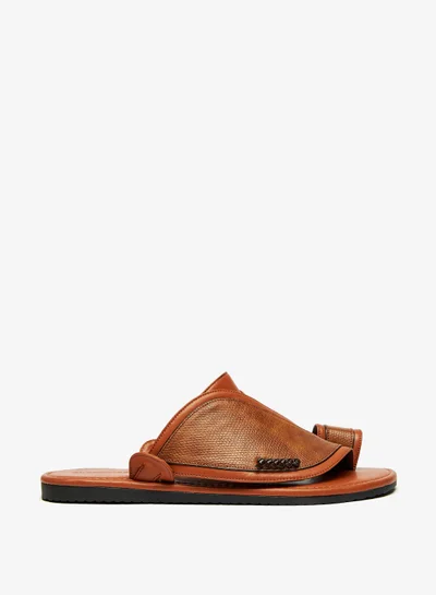 shoexpress Textured Slip On Arabic Sandals