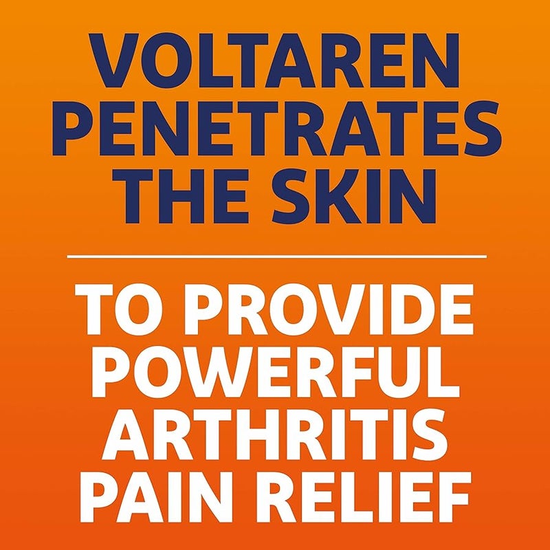 VOLTAREN Arthritis Pain Relief Gel, Diclofenac Sodium, 1% (NSAID), Clinically Proven Powerful Pain Reliever with Easy Open Flip Top Cap, No Prescription Needed, 150 g - Image 4