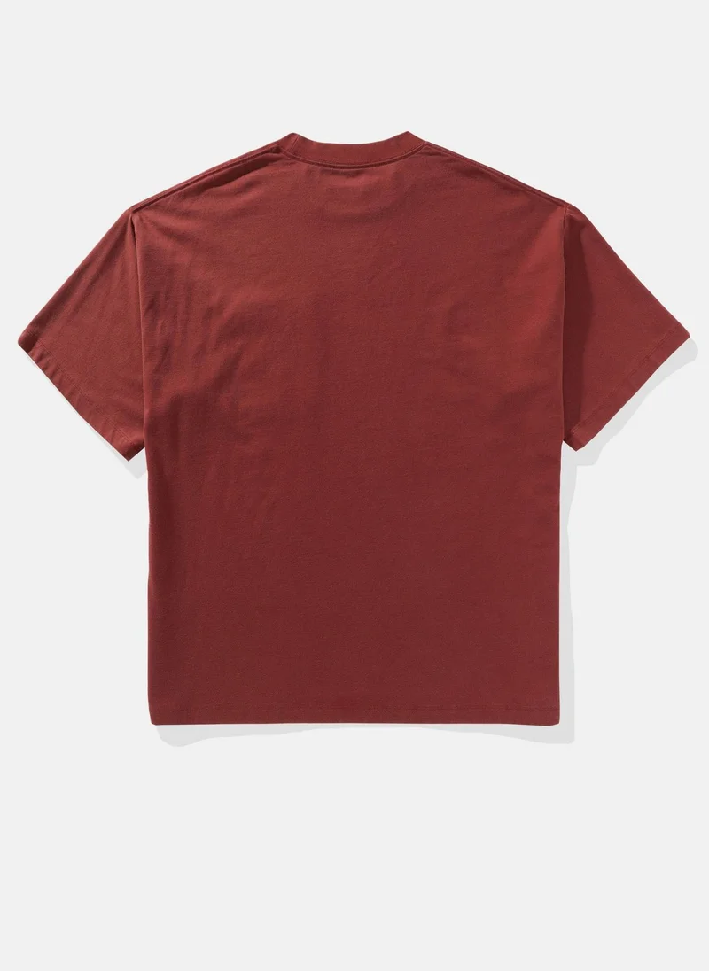 American Eagle Logo Graphic Crew Neck T-Shirt