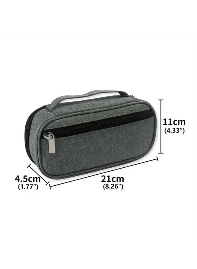 Insulin Cooler Medicine Case Travel Organizer Thermal Regulated Gray - Image 4