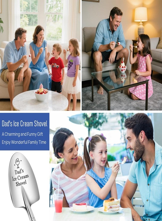Fayomir هدايا عيد الأب، هدايا عيد الأب للأب، مجرفة آيس كريم للأب، هدايا عيد ميلاد للأب، هدايا مميزة للرجال، هدايا مضحكة للأب من الابنة أو الابن، مجرفة آيس كريم لطيفة - Image 3