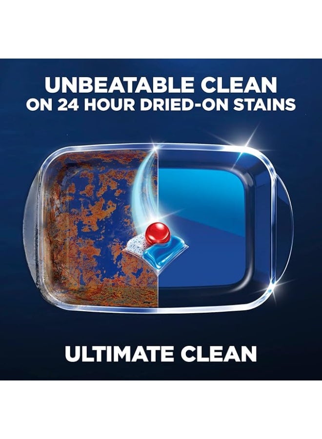 Finish - Quantum with Activblu Technology - 50ct - Dishwasher Detergent - Powerball - Ultimate Clean and Shine - Dishwashing Tablets - Dish Tabs-(Packaging May Vary) - Image 2