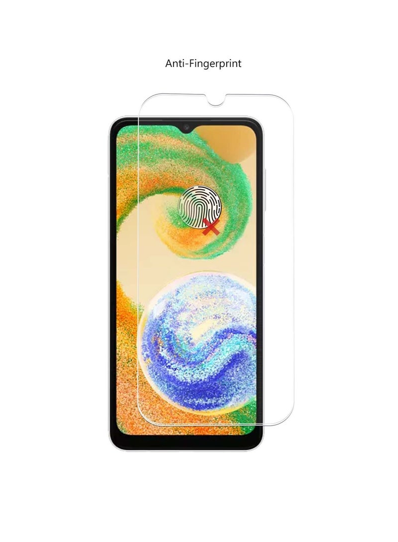 Techie حامي شاشة زجاجي مقسّى عالي الدقة 2 قطعة لسامسونج جالاكسي A04s مضاد للانعكاس مضاد للفقاعات صلابة 9H سماكة 0.2 مم حواف مدورة تركيب سهل - Image 5