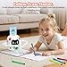 MeWaii Drawing Robot for Kids with 150 Cards Smart Painting Robot Educational MachineLearning Magic Robot for Kids Includes Erasable Board 12 Crayons Birthday Gift Robot Toy for Boys Girls 812 - Image 4
