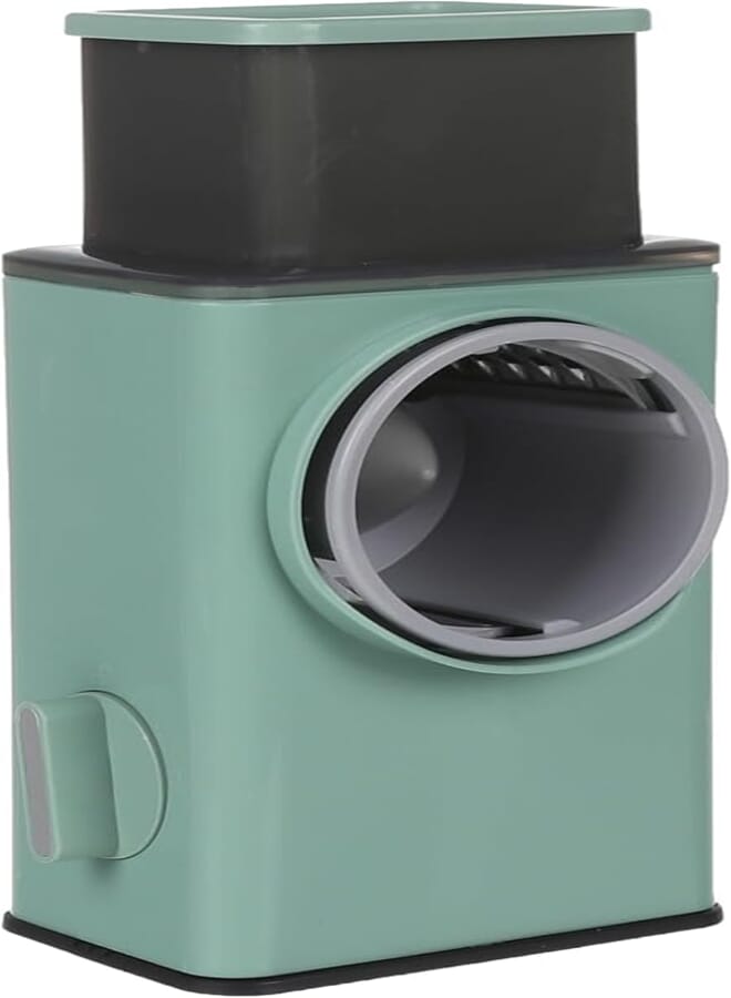 Spaceshoop Vege-cutter1x20 multifunctional vegetable grater fruit vegetable slicer easy clean 4 in 1 adjustable handheld vegetable slicer spiral drum slicer assorted, 1x20