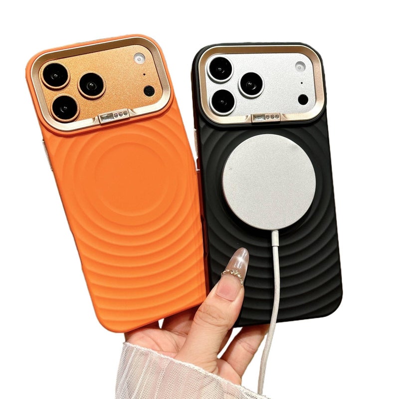 Silicone MagSafe Case for iPhone 14 / 14 Plus / 14 Pro / 14 Pro Max with Drop Protection and Strong Magnetic plus Shockproof plus Anti-Slip Grip in Black - Layan Lure - Image 3