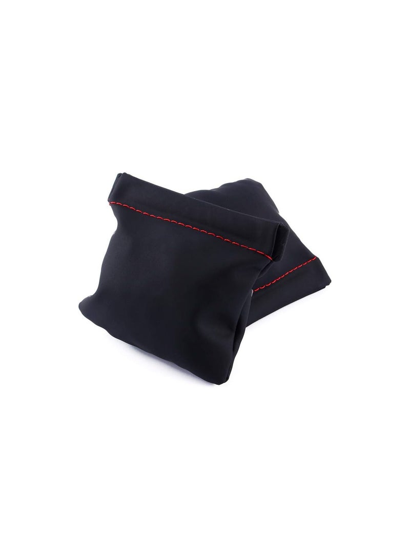 GGOOT Earphone Pouch, PU Leather Headphone Storage Bag Replacement Carrying Pouch Case Bag Wallet for Earphone Accessories, Pack of 5  - Image 2